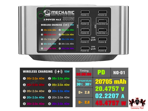 هاب شارژ یا تست شارژ مکانیک x-power (150w)