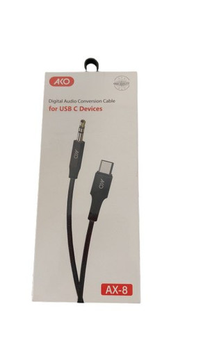 کابل AUXبرند:AKOمدل:AX-8 (تایپ سی)